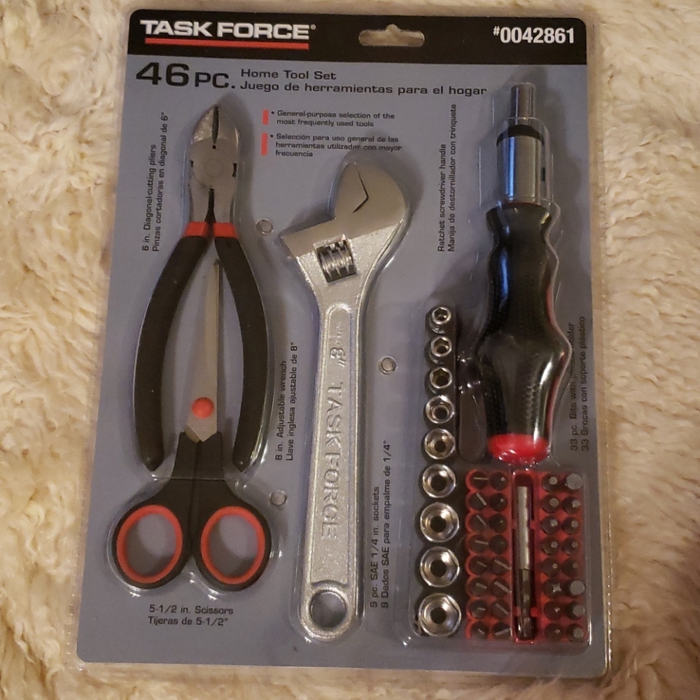 46 piece's home Tool set.